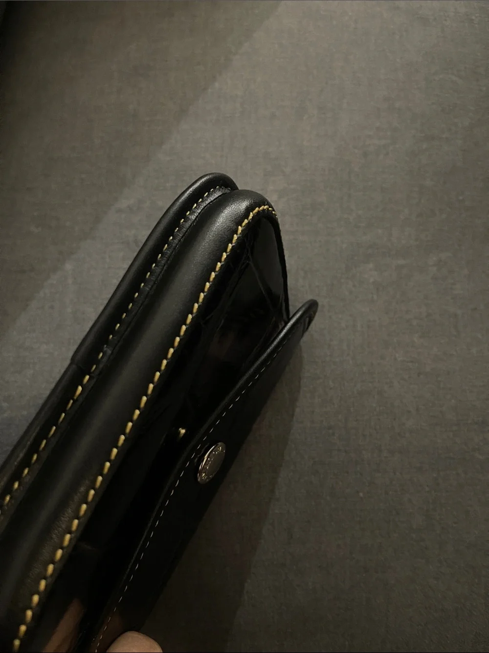 Dooney & Bourke black croc